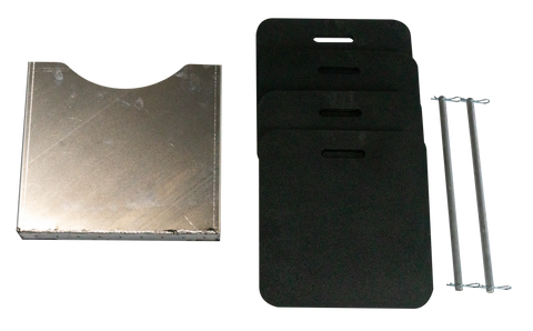 equipter outrigger pad storage kit